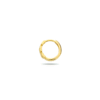 Chain link hoop single earring - Thumbnail Image 2