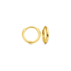 Small Gold Huggie Hoops - Thumbnail Image 1