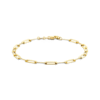 Flat paperclip bracelet - Thumbnail Image 1