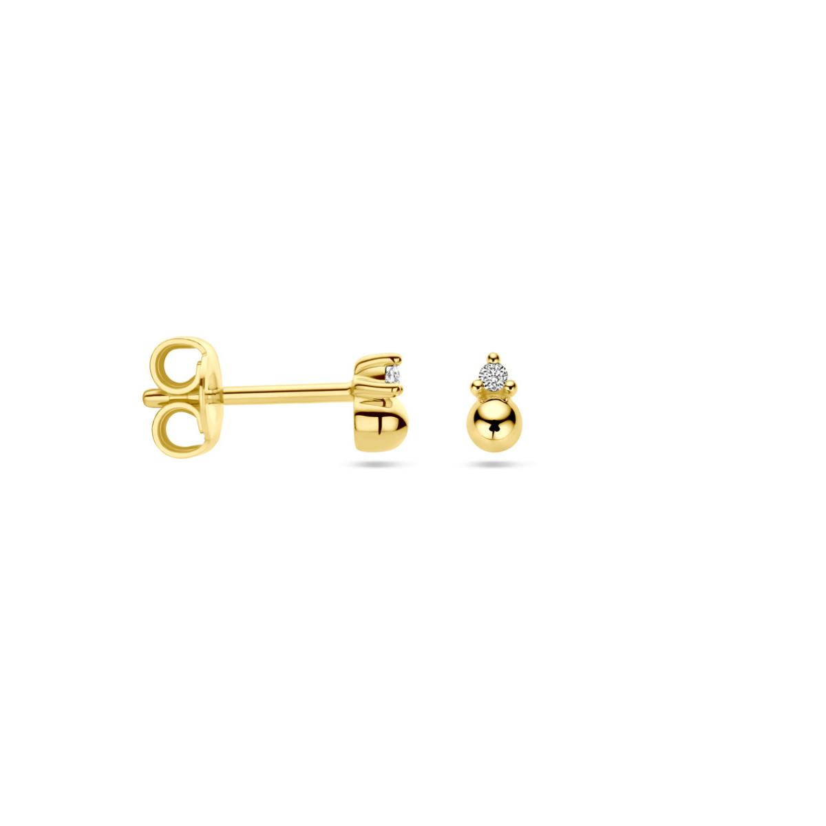 Diamond sphere studs