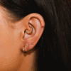 Beaded hoops - Thumbnail Image 2