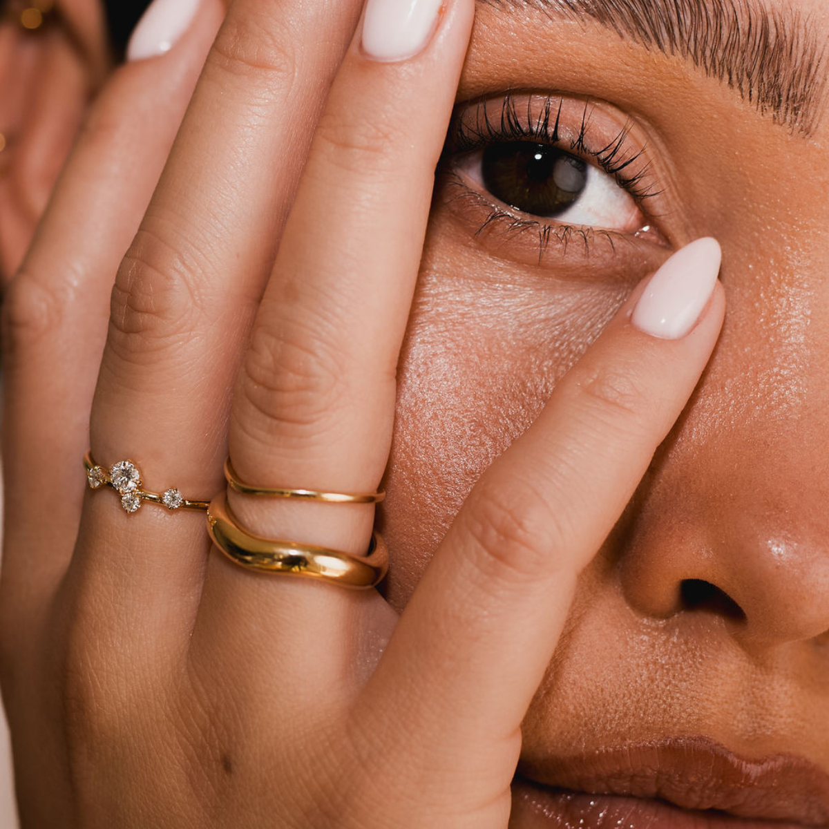 Diamond dazzle ring