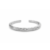 Solid silver bangle - Thumbnail Image 1